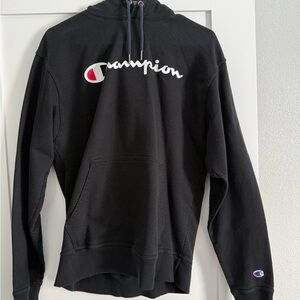 Champion Black Pullover Hoodie